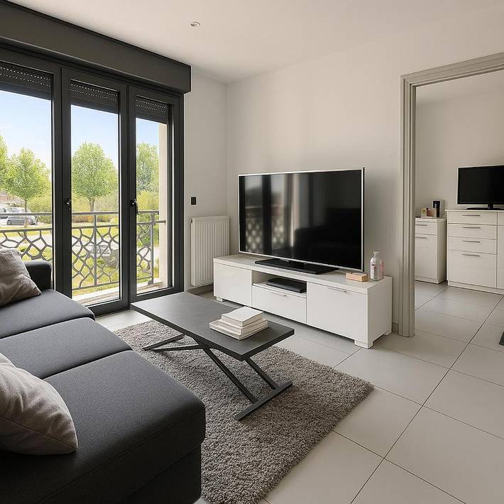 Apartamento de vacaciones para 4 personas, con balcón - 1