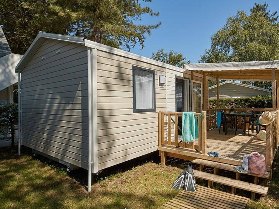 Camping Au Soir D'ete - Mobile home 4 persons - 1 bedroom in Mesquer, Côte d'Amour