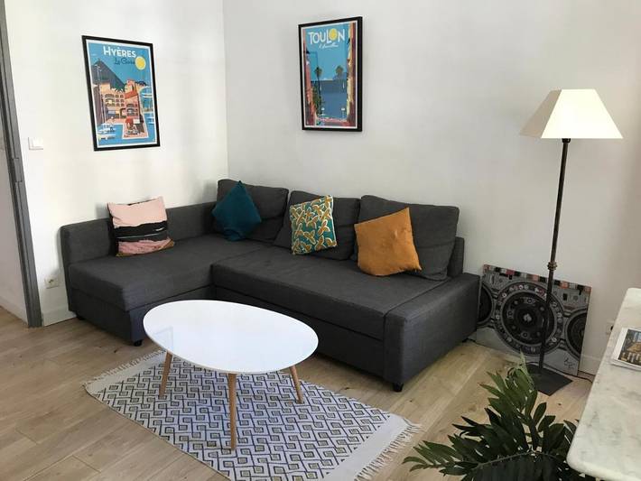 Gîte pour 4 personnes, avec vue et balcon dans Le Mourillon - 4