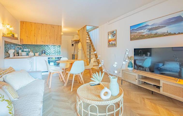 Location de vacances pour 4 personnes, avec vue et balcon dans Les Lecques
