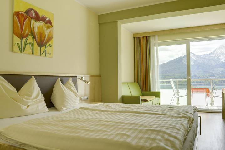 Ferienhaus für 3 Personen, mit Seeblick und Garten sowie Terrasse in Kärnten - 4