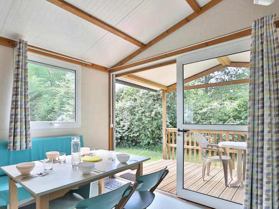 Camping L'Etang d'Ardy - Chalet 5 personnes - Chalet Forêt 3 Pièces 5 Personnes + Tv in Saint-Paul-lès-Dax, Région de Dax