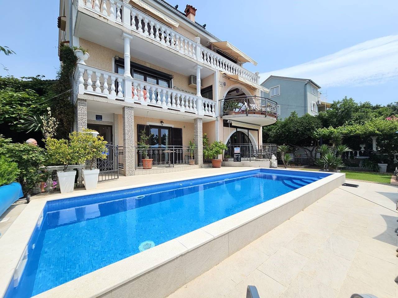 Cały apartament, Apartament wakacyjny dla 6 osób z balkon/ taras in Plaža Bribirska obala, Novi Vinodolski