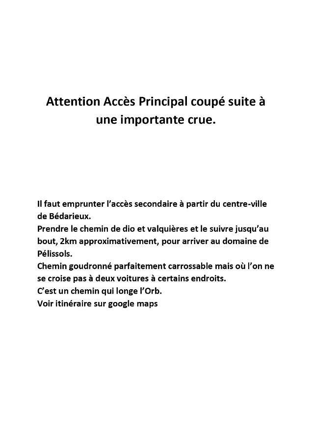 Location de vacances pour 2 personnes, avec jardin et piscine ainsi que terrasse et vue à Bédarieux - 3
