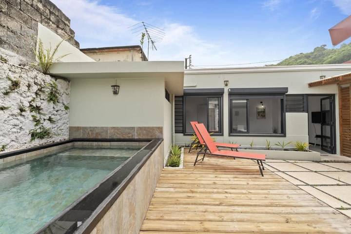 Villa pour 4 personnes, avec piscine