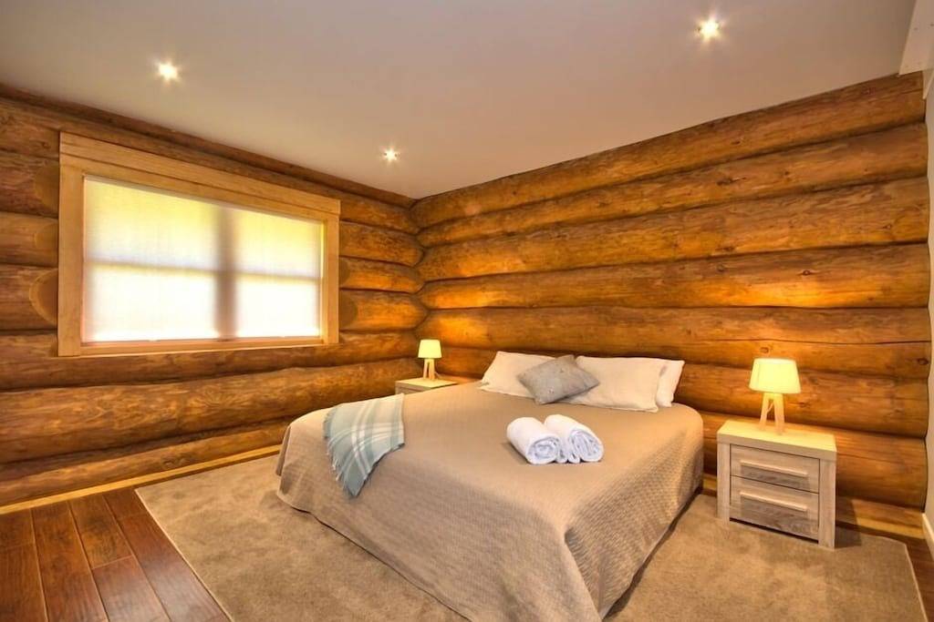 Glenorchy Log Home - Atemberaubende Aussicht auf die Berge in Otago