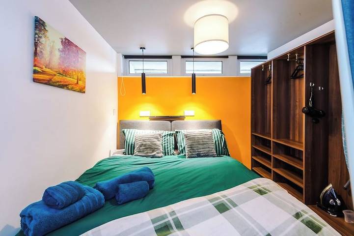 Appartement entier, Stylish 1-Bed Apartment in Wigan | Free Parking in Wigan, Grand Manchester