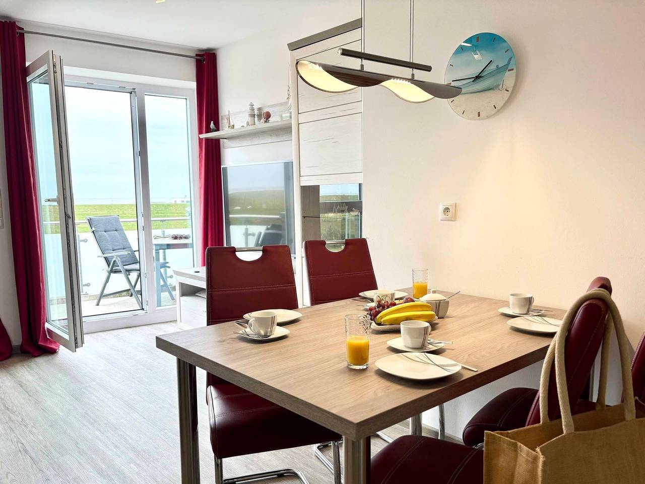 Ganze Wohnung, Penthouse "de Stöör", strandnah, unverbauter Meerblick, max. 4 Personen, Vitamar in Dorum-Neufeld, Dorum