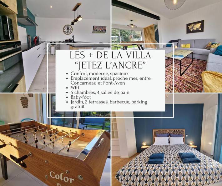 Location de vacances pour 12 personnes, avec jardin dans Trévignon - 2