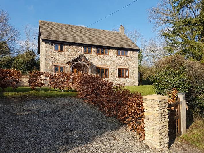 Cottage for 7 people, with garden in Shropshire