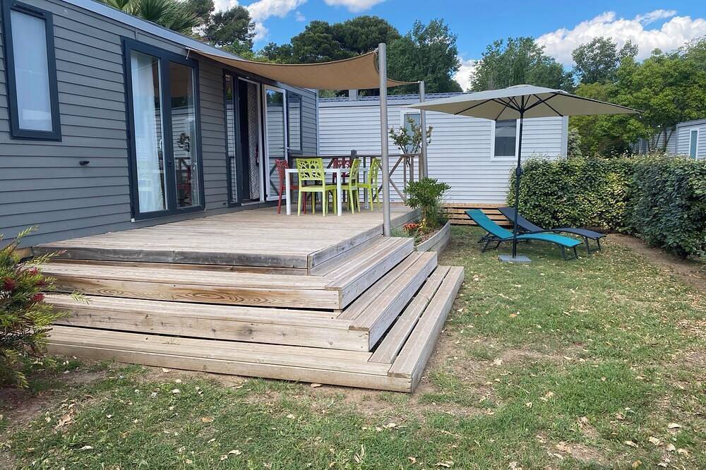 Camping 5 🌟Location Mobil Home Haute Game Premium A Valras Plage in Vendres, Côte méditerranéenne (France)