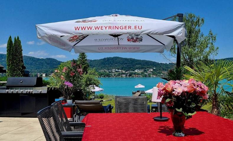 Ferienhaus für 18 Personen, mit Pool und Garten sowie Seeblick und Sauna, mit Haustier am Wörthersee - 3