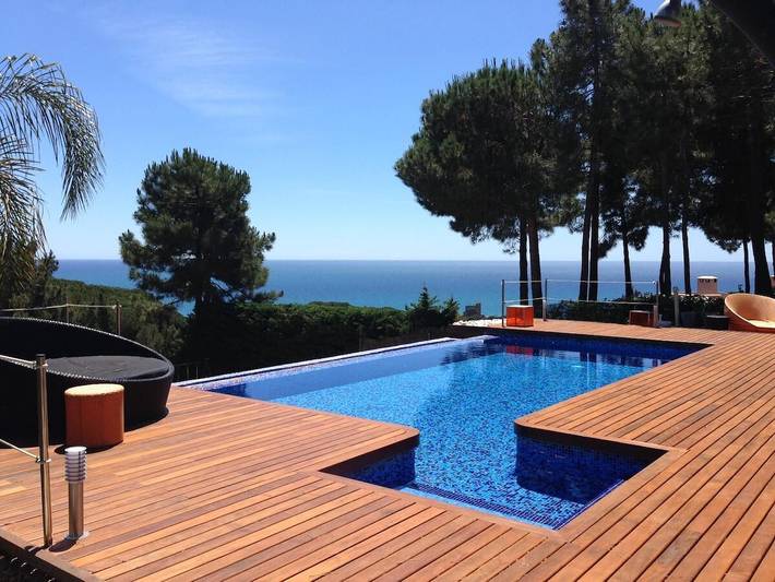Casa de vacaciones para 8 personas, con Balcón y Jardín en Maresme