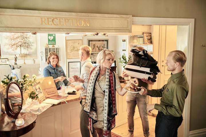 Hotel für 2 Personen, mit Ausblick und Garten sowie Sauna in Skövde - 4