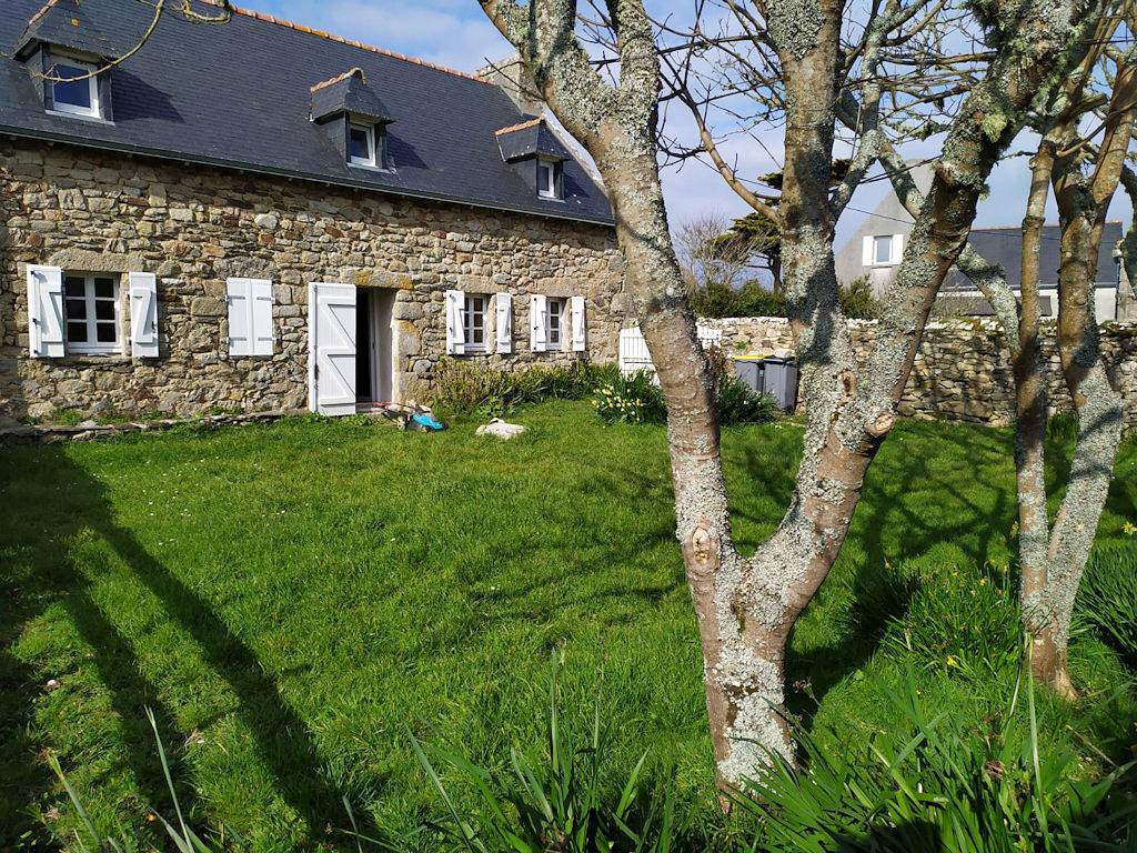Kerdrall Porz Gwenn : La maison Ouessantine in Ouessant, Région de Brest