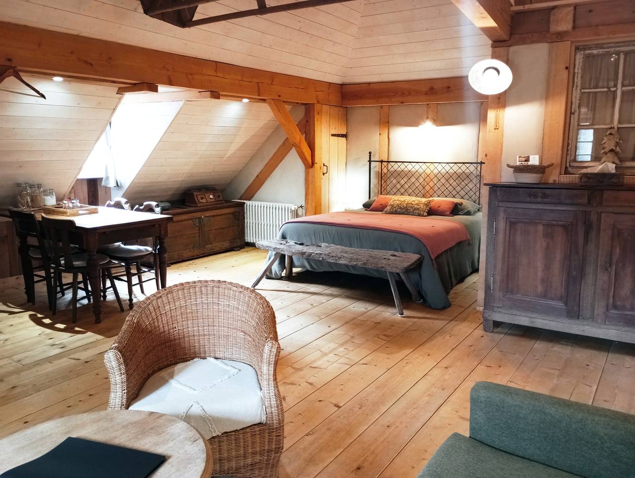 Chambres d'hôtes en pleine nature - Moulin Paulusmühle - La chambre des Tâcherons in Soucht, Sarreguemines