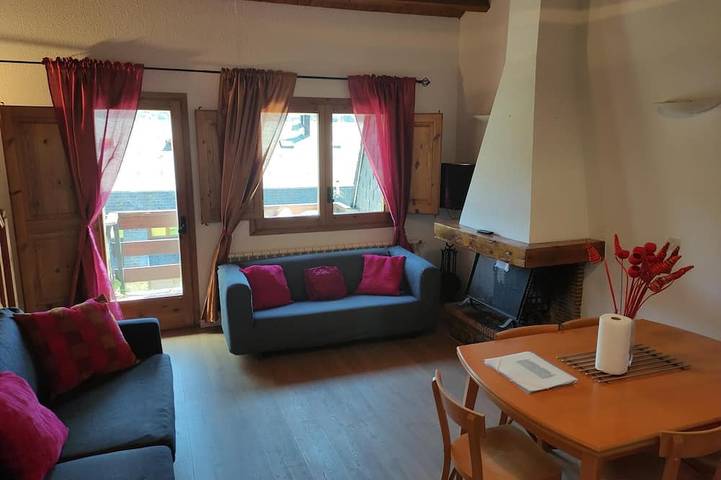 Casa rural para 6 personas, con balcón en Andorra