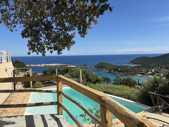 Vakantiewoning voor 2 personen, met Terras en Zwembad op Corsica