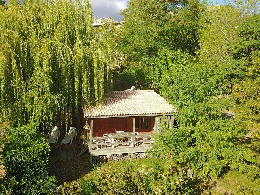 Camping Les Lavandes - Chalet 4 personen - Lavender basis in Darbres, Ardèche
