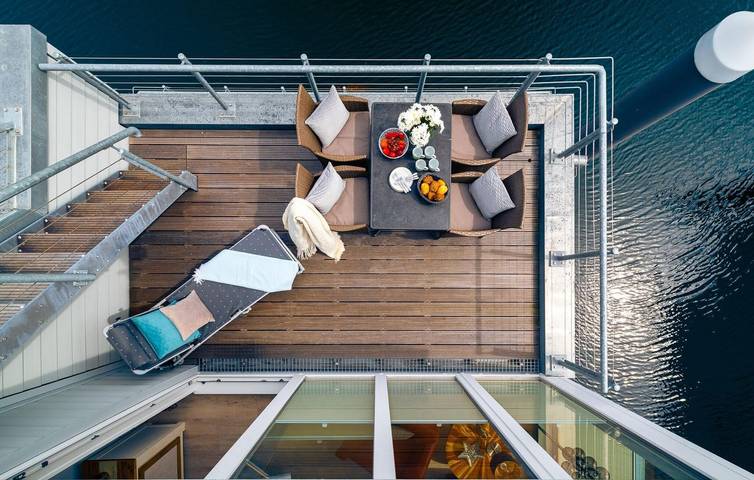 Hausboot für 4 Personen, mit Sauna und Terrasse in Schlei - 3