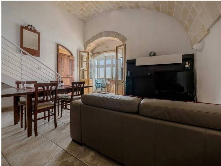 Apartment for 4 people, with balcony and ocean view in Valletta