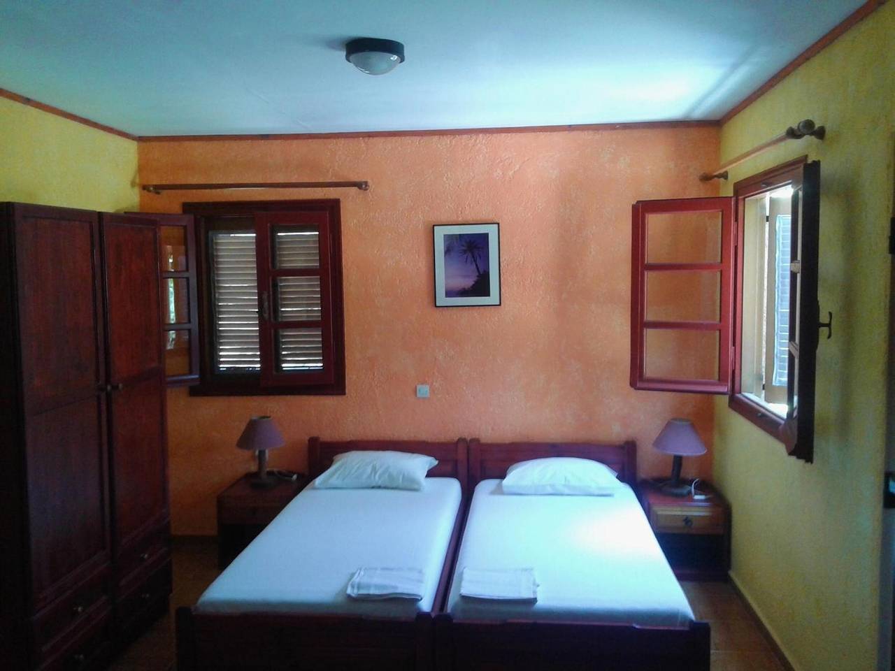 Estudio entero, Apartamento 'Sunrise' con vistas a la montaña, Wi-Fi y aire acondicionado in Playa Vai, Lasithi