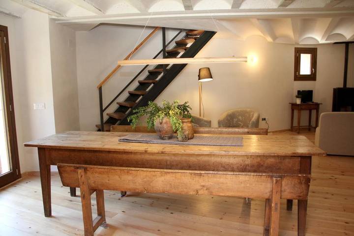 Casa rural para 9 personas, con balcón y vistas en Torre de Capdella - 2