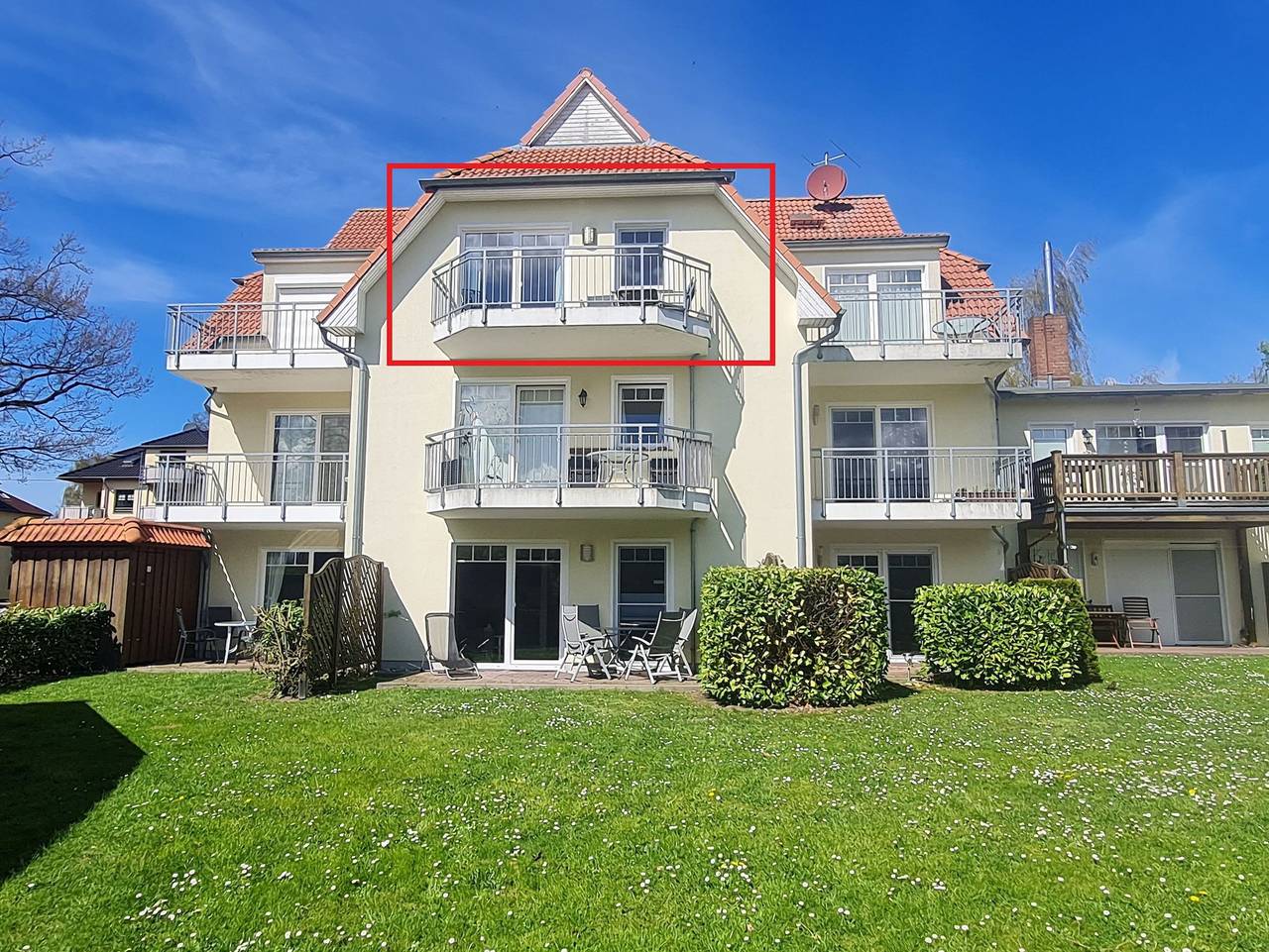 Ganze Ferienwohnung, Ferienwohnung Villa Seestern 15 in Nienhagen, Rostock und Umgebung