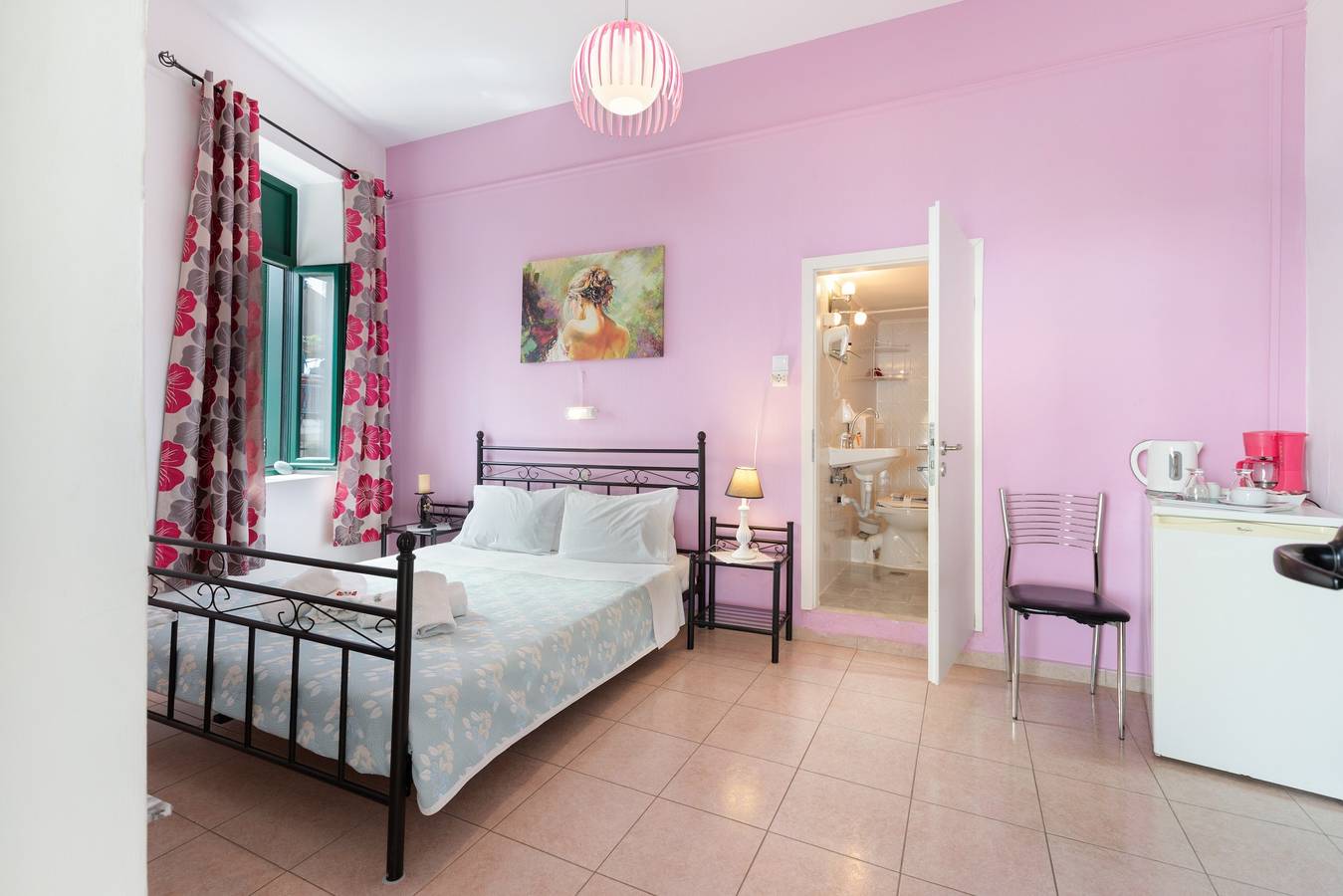 Bed & Breakfast 'Tweepersoonskamer Zeezicht' met Wi-Fi en airconditioning, foto 8