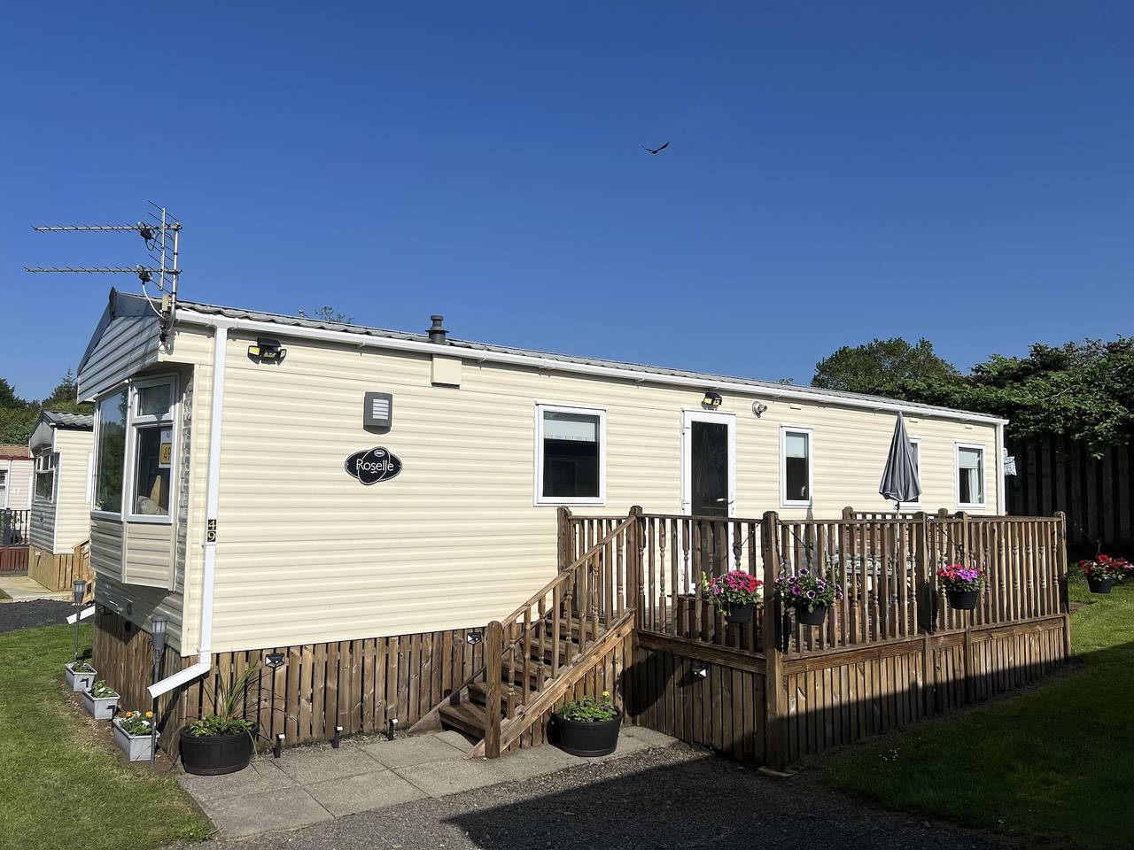 Hornshole Hideaway Caravan Hawick in Scottish Borders