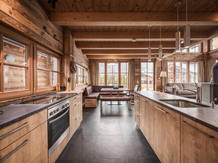 Chalet für 6 Personen, mit Terrasse und Sauna, kinderfreundlich in Leutasch - 3