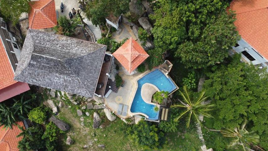 Villa pour 6 personnes, avec piscine ainsi que jacuzzi et jardin dans Koh Tao - 3