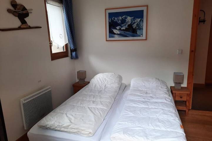 Chalet pour 5 personnes, avec balcon à Les Contamines-Montjoie - 3