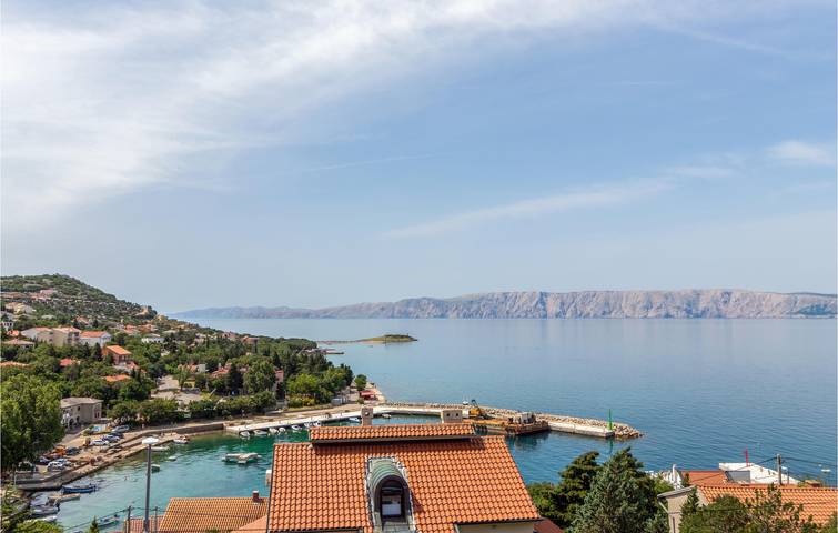 Ganze Ferienwohnung, Apartment am Meer mit Terrasse, WLAN und Parkplatz – in der Nähe von Klenovica in Klenovica, Primorje-Gorski Kotar