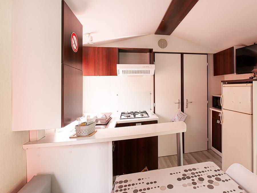 Camping les Templiers - Mobilhome 4 personas - Confort Plus 28m² / 2 habitaciones / aire acondicionado in Roquebillière, Nizza Region