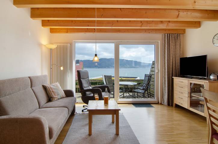 Ferienhaus für 4 Personen, mit Seeblick und Garten am Bodensee