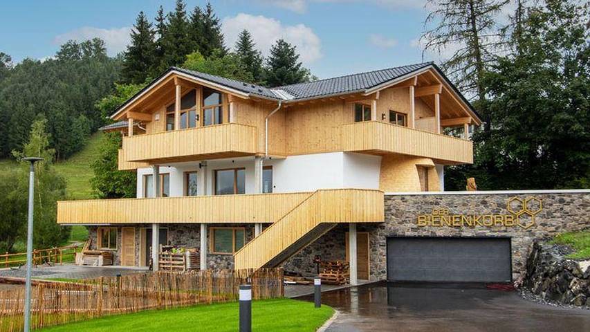 Ferienwohnung für 4 Personen, mit Seeblick und Balkon sowie Garten in Blaichach