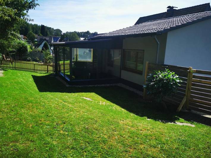 Ferienwohnung für 4 Personen, mit Balkon und Terrasse sowie Garten und Ausblick in Waldbröl - 4