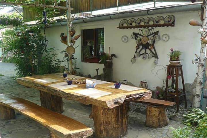 Maison d’hôte pour 2 personnes, avec jardin, animaux acceptés dans Mureș