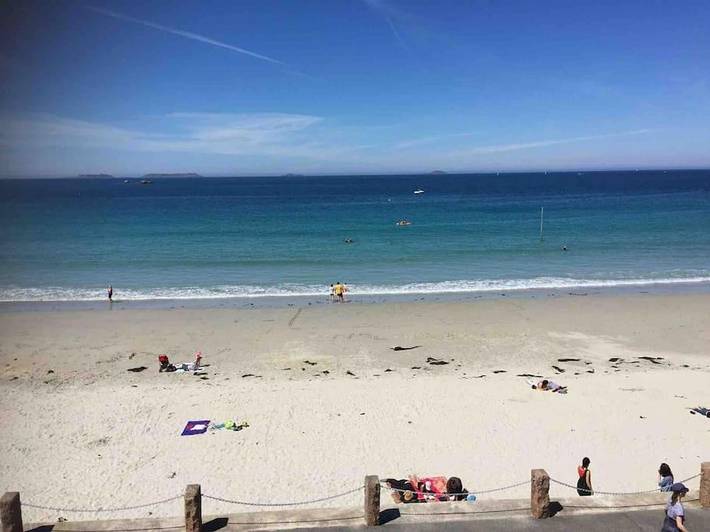 Gîte pour 2 personnes, avec vue et terrasse, animaux acceptés dans Plage Trestignel