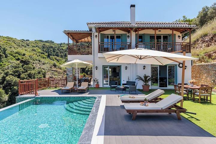 Ferienhaus für 5 Personen, mit Balkon auf Skopelos