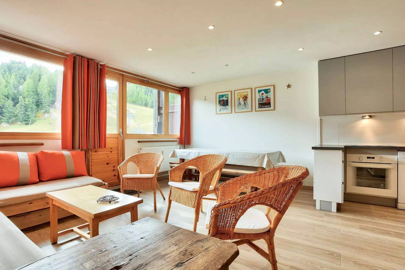 Appartement entier, 4 Pièces 8/9 pers - Le Makalu -034Ma- Plagne Centre - Wifi in Plagne Centre, La Plagne-Tarentaise