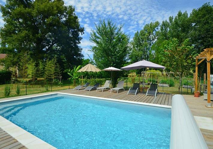 Villa pour 10 personnes, avec jardin ainsi que terrasse et piscine - 1