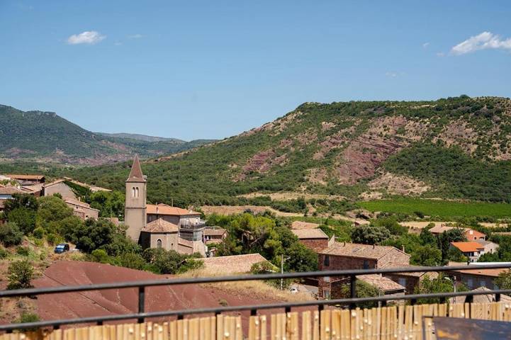 Villa pour 8 personnes, avec vue et balcon