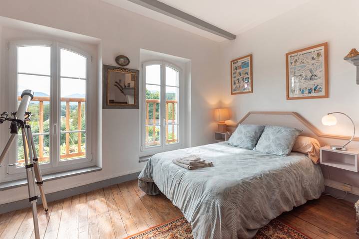 Chambre d’hôte pour 7 personnes, avec jardin dans les Hautes-Pyrénées