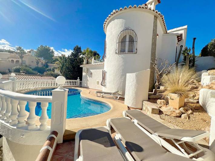 Ferienhaus für 6 Personen, mit Meerblick und Pool in Poble Nou de Benitatxell - 2