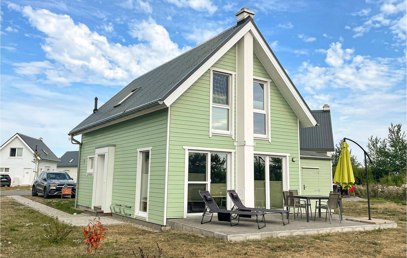 Apartment mit Meerblick, Parkplatz und Terrasse in Olpenitz, Kappeln