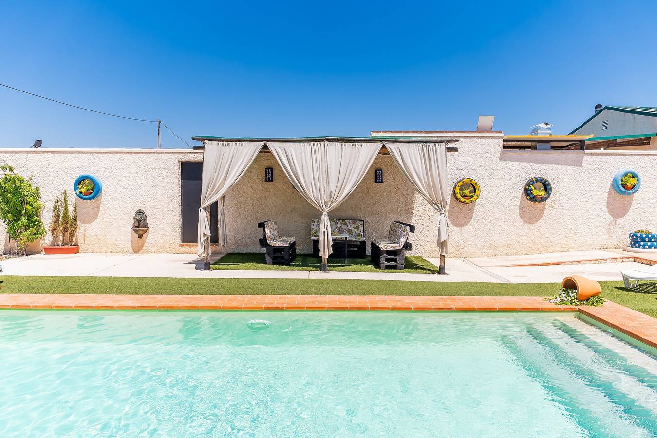 Ferienhaus "Casa Rural Maria" mit Privatem Pool, Privaten Terrassen und Wlan in Lantejuela, Sevilla Provinz
