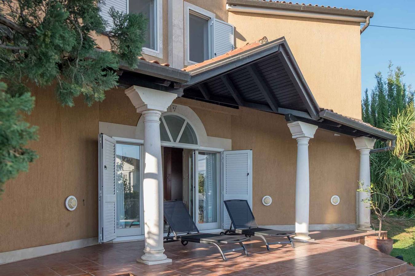 Villa mit Klimaanlage und Pool  in Umag, Umag und Umgebung