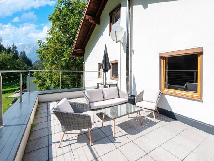 Appartement entier, Appartement au Tyrol avec chauffe-chaussures in Fließ, Bezirk Landeck